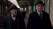 Downton Abbey Carson et Charles Grigg 