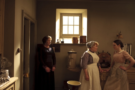 Mme Hughes, Mme Patmore et Daisy